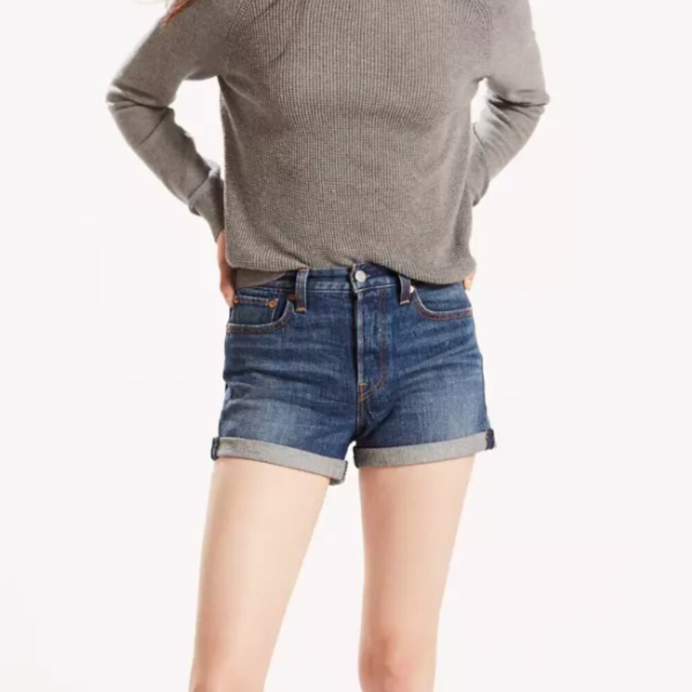 Levi's High Rise Wedgie Fit Shorts